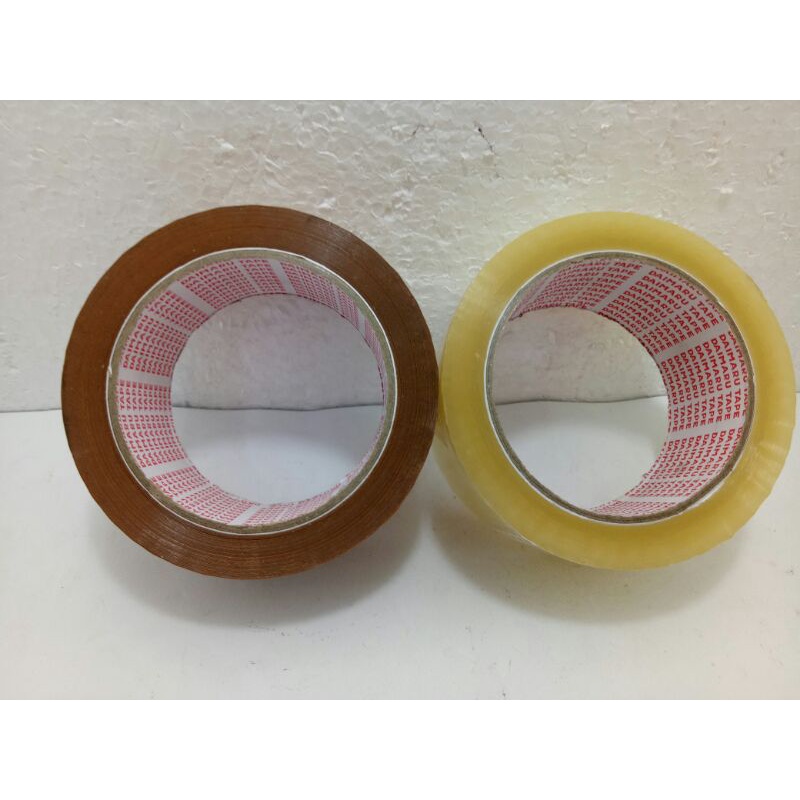 

Lakban opp daimaru coklat/bening 90y