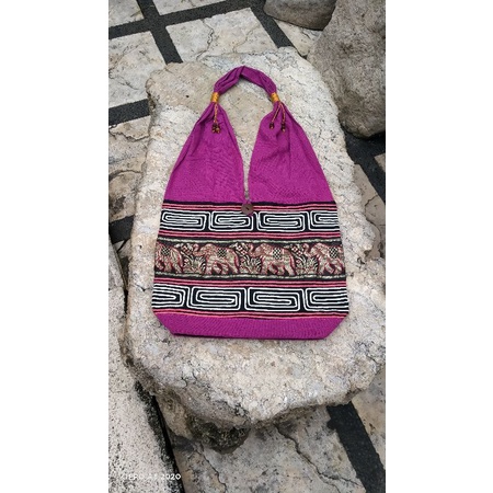 TAS KANVAS GAJAH ASLI THAILAND
