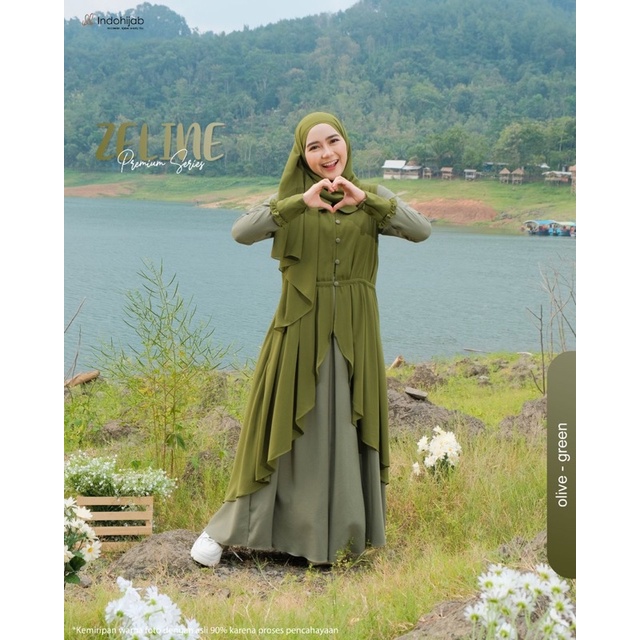 Gamis zeline by indohijab original