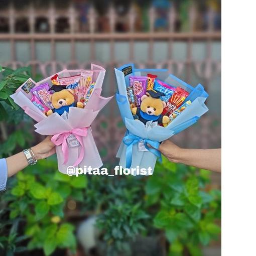 

5.5 SALE Buket Wisuda / Buket Boneka Wisuda / Buket Graduation / Buket Snack Wisuda / Hadiah Wisuda