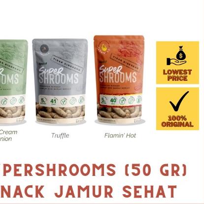 

WOW MURAH Supershrooms Snack Jamur Sehat dan Bergizi^^