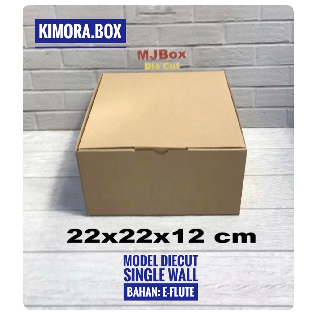 

KARDUS/KARTON/BOX Uk.22x22x12 cm .....model kardus pizza