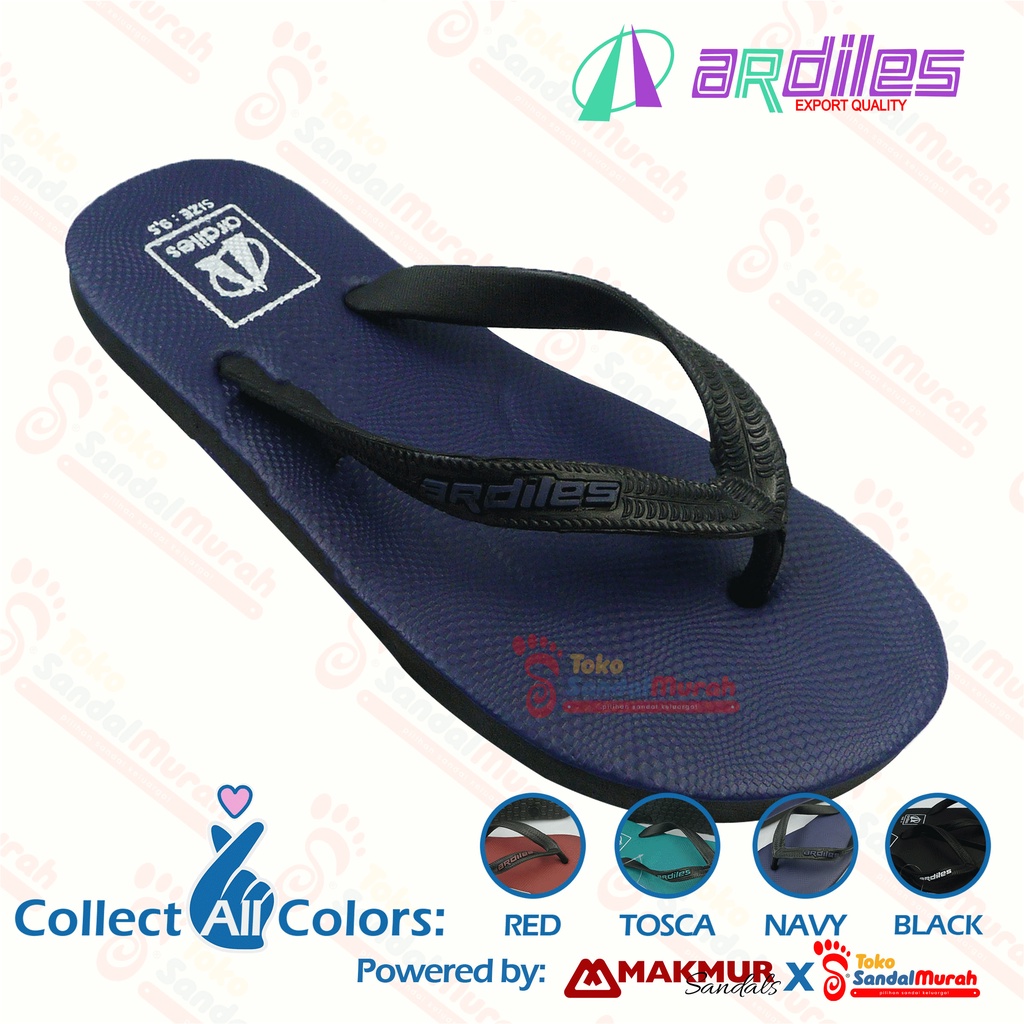 Toko Sendal Murah - Sandal Jepit Ardiles Unisex / Sandal Jepit Nyaman / Sandal Jepit Murah Warna Soft / Sandal Jepit Empuk [Toko Sendal Murah M 02 Ardiles Legian]