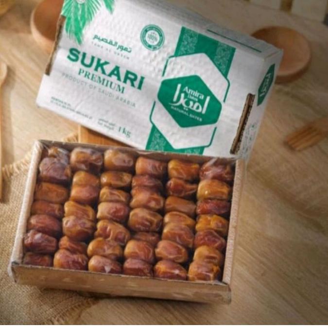 

Paling Laris Kurma sukari amira premium 1kg grade A/ kurma raja / kurma sukkari amira kemasan 1kg$