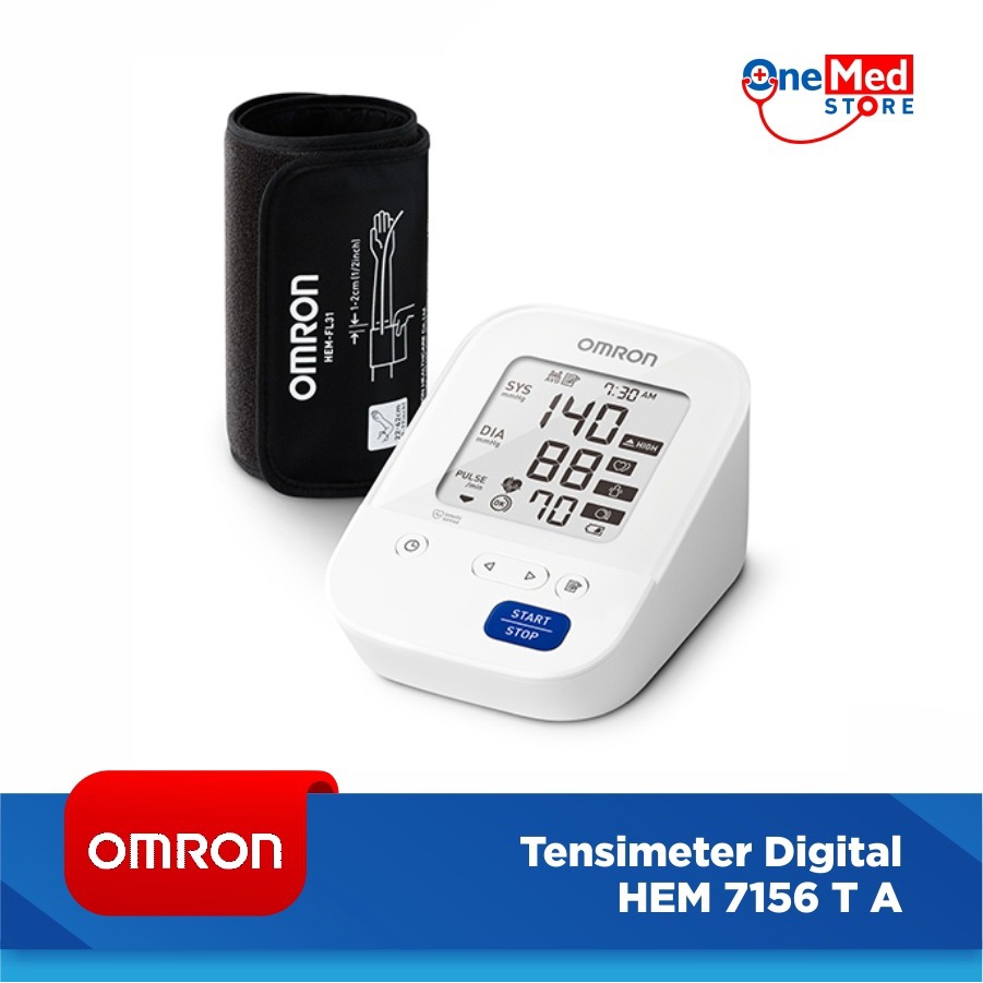 Tensimeter Digital HEM 7156 TA Omron Blood Pressure Monitor 7156T-A OJ