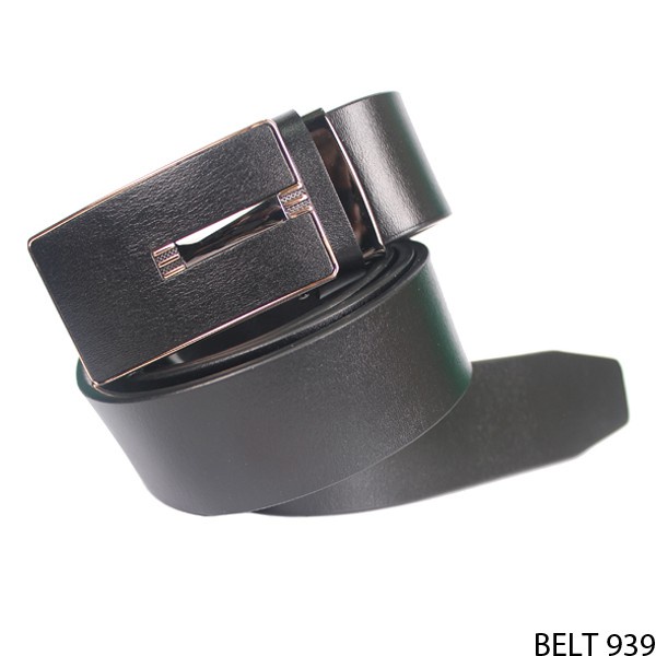 Ikat Pinggang Panjang Pria Semi Kulit Hitam – BELT 939