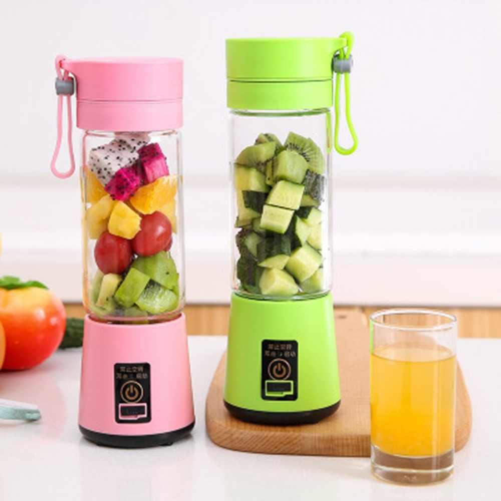 Blender Juice portabel USB 6 mata pisau juicer multifungsi 5859 / Blender Juice portabel USB 4 mata pisau juicer multifungsi 6888