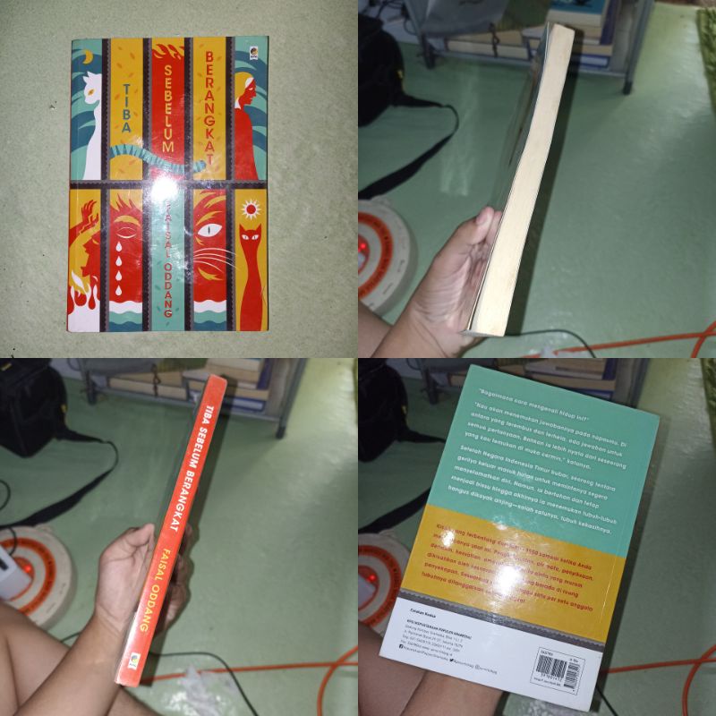 Buku Tiba Sebelum Berangkat by Faisal Odang (Original)