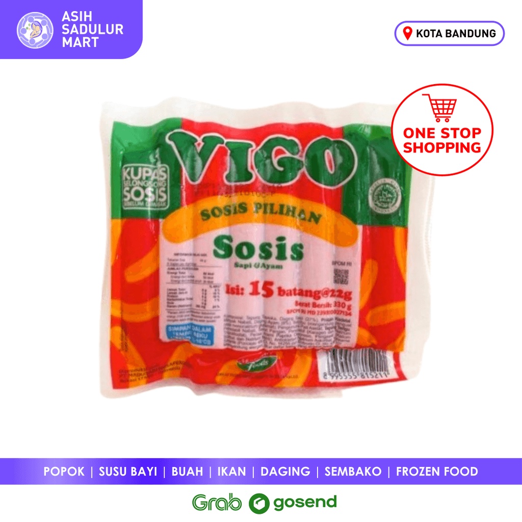 Sosis Vigo 15pcs Promo Bandung