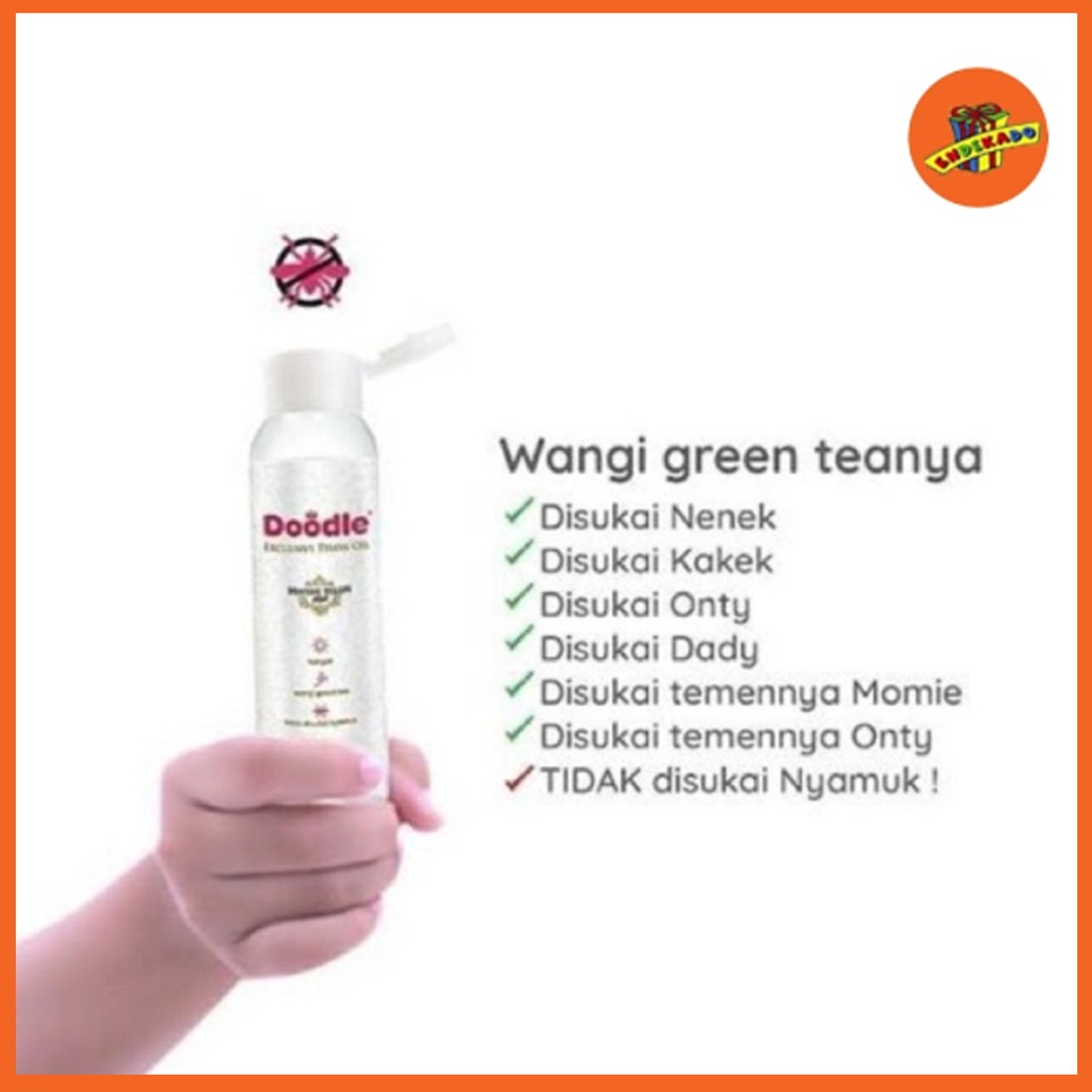 MAKASSAR! DOODLE EXCLUSIVE TELON OIL 60ml - Minyak Telon Doodle