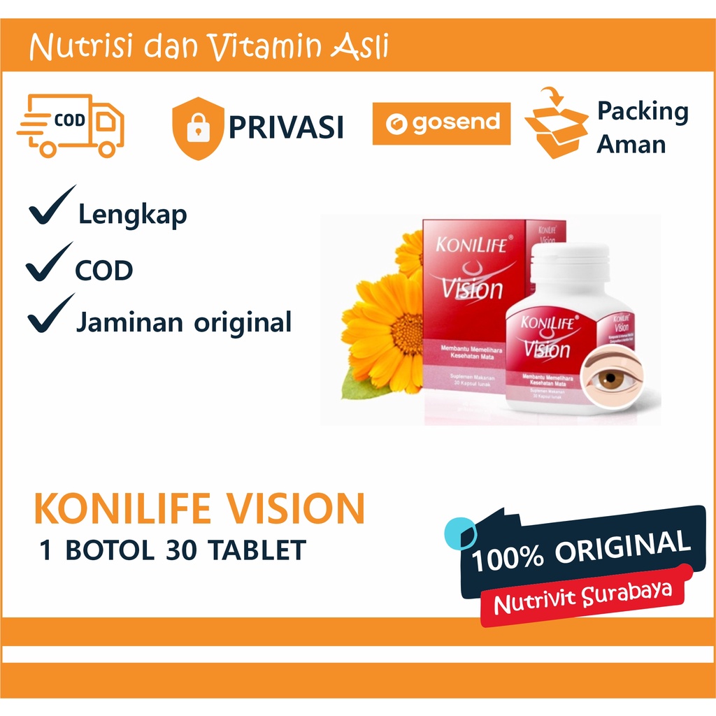 Konilife Vision Isi 30 Softgel