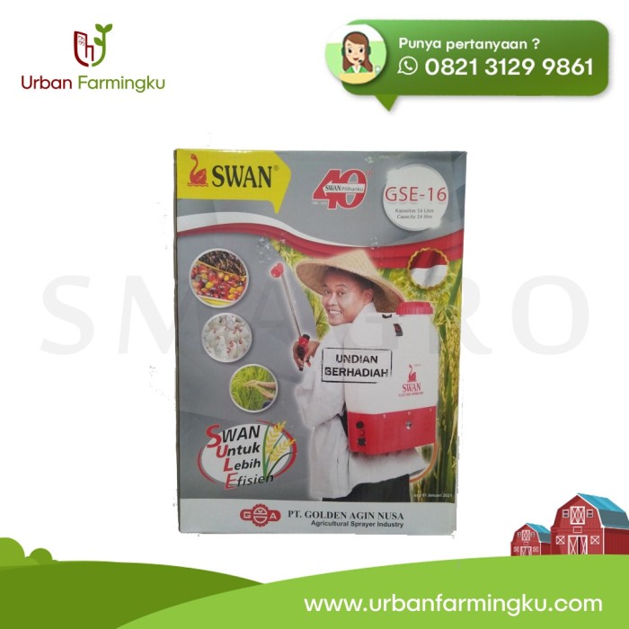 hanya disini] Sprayer Elektrik SWAN GSE 16