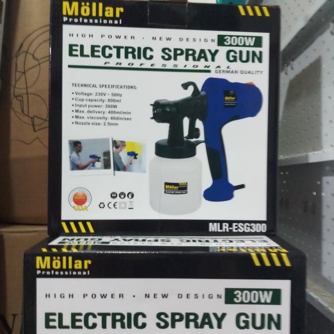 Electric spray gun. mollar spray gun MLR ESG300