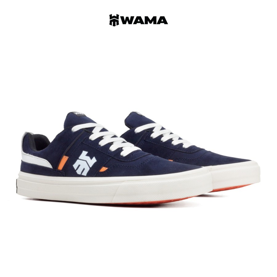 SEPATU PRIA SNEAKERS GAXIN NAVY WAMA SEPATU SKETBOARD SEKOLAH MAIN