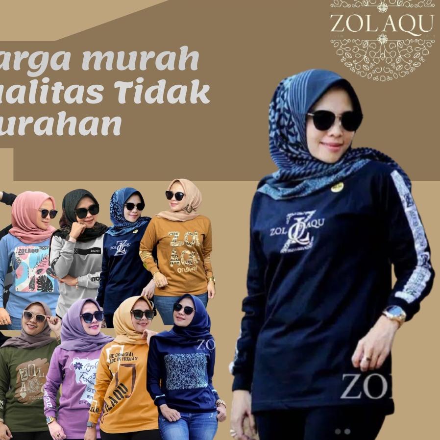 Best Product ZOLAQU PREMIUM kaos baju atasan zolaqu terbaru 2022 kaos baju atasan zolaqu jolaqu zola