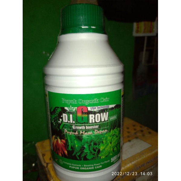 PUPUK ORGANIK CAIR DIGROW 500 ML HIJAU