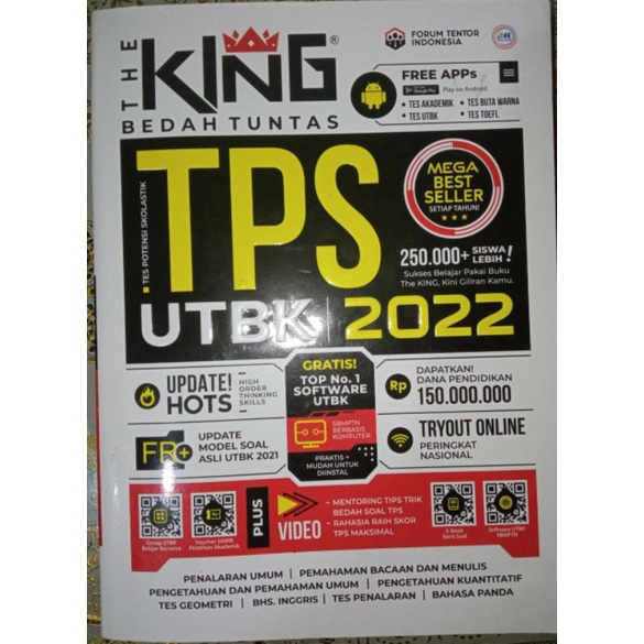 Buku The King TPS 2022 (preloved)
