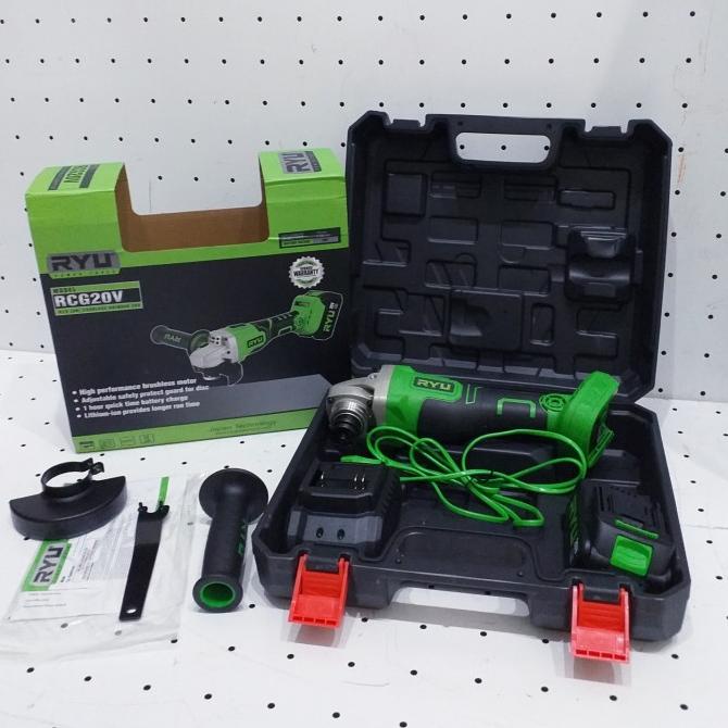RYU RCG20V Gurinda Gerinda Tangan Cordless 20V RCG 20 V honglie77 Murah