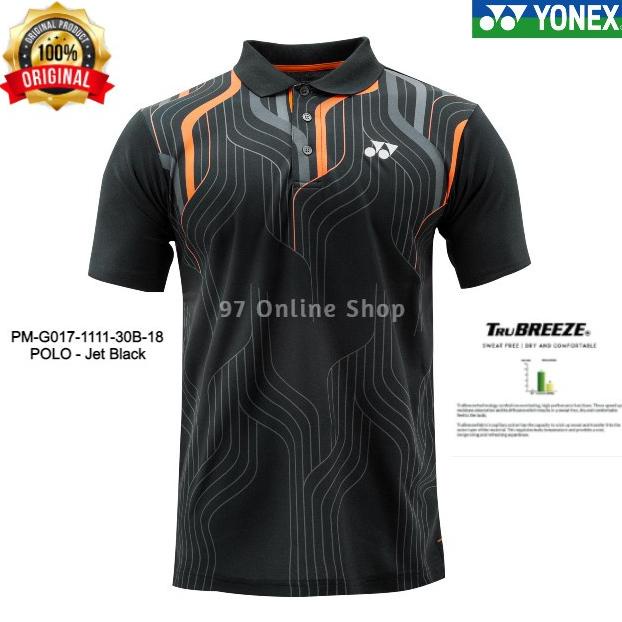 KAOS / JERSEY BADMINTON YONEX POLO TRU COOL PM 1111|100% ORIGINAL|