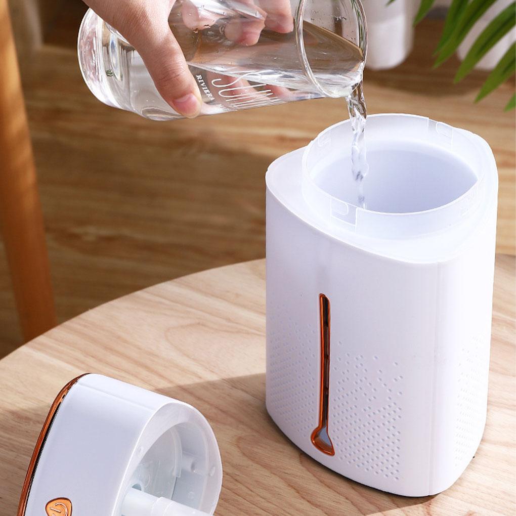 1000ml Air Humidifier USB Aroma Atmospheres Light Mist PP Desktop Essential Oil Rumah Diffuser Pelembab Alat Penyemprotan