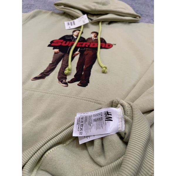 HOODIE H&amp;M SUPERBAD/REACTIVE/UCLA/NORTH