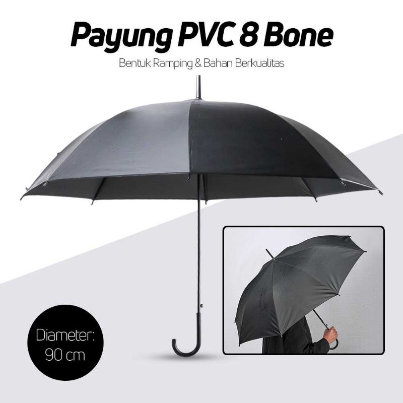 Fancytime Payung PVC 8 Bone 94cm