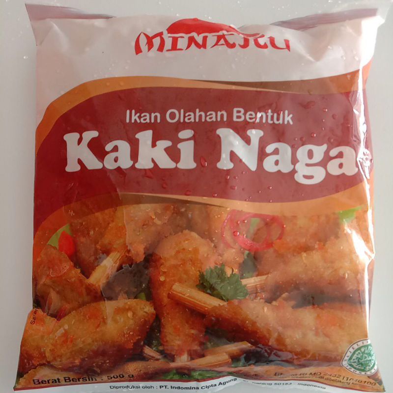 

kaki naga ikan minaku 500 g