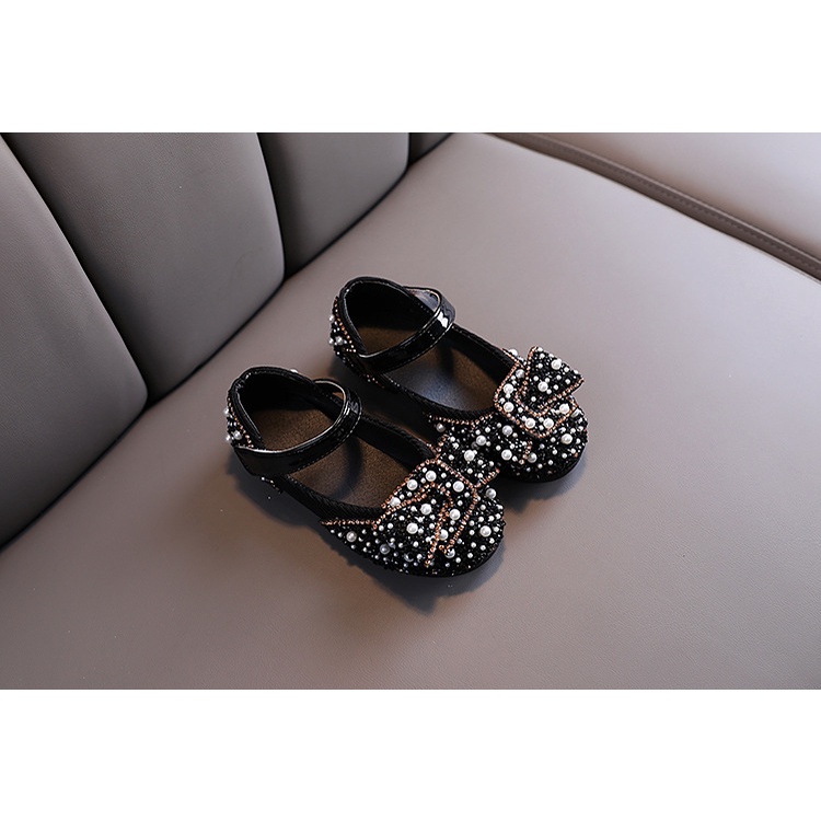 [Brandedbaby] 21-36 SEPATU PESTA ANAK PEREMPUAN PITA DIAMOND / SEPATU FLAT ANAK PEREMPUAN