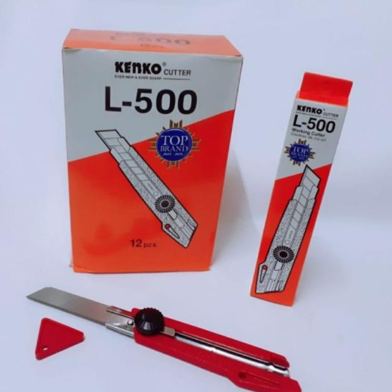 

CUTTER BESAR KENKO L 500 (12PCS) TERLARISS...,,,,,