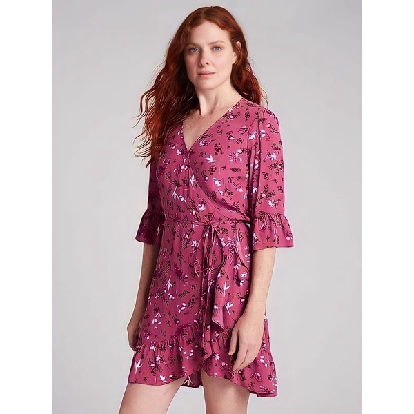 GAP kimono flower print dres