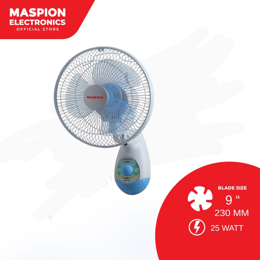 Maspion Wall Fan MWF-23 / MWF-232 Kipas Angin Dinding 9&quot; MWF