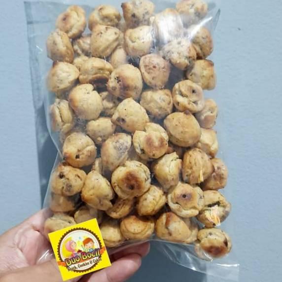 

❈®❈ Kue Soes Sus Cokelat Lumer 250 Gram - Duo Bocil Snack