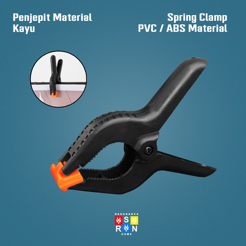 Penjepit Kayu Multifungsi / Spring Clamp KECIL Resonance Home
