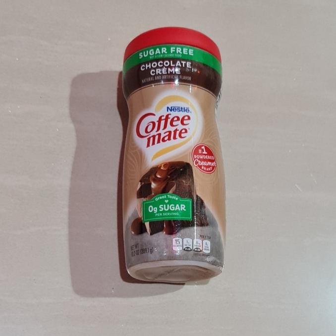 

Nestle Coffee Mate Sugar Free Chocolate Powder Coffee Creamer 289.1 Gr