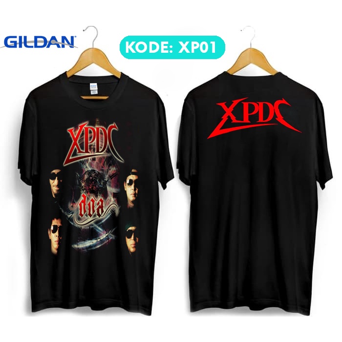 Kaos xpdc band malaysia original gildan xp01