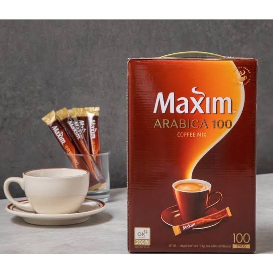 Maxim Coffee Korea Mocha Gold Mild / White Gold / Original / Arabica / Kopi Korea Import