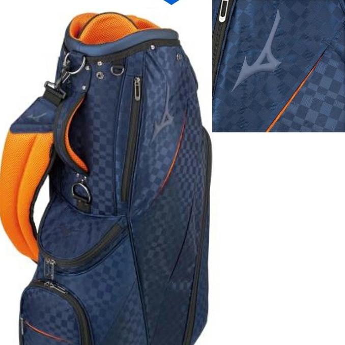 Tas golf Golf Bag Mizuno Nexlite Caddy Bag Navy Mizuno Nexlite 2022