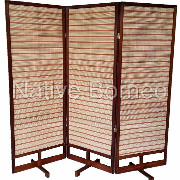 PARTISI KAYU & ROTAN, SKETSEL, PENYEKAT RUANGAN