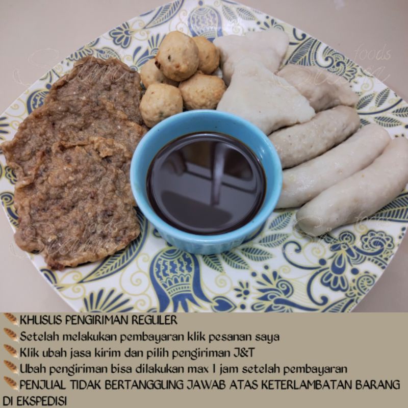 

PEMPEK Palembang FULL IKAN TENGGIRI Tanpa pengawet