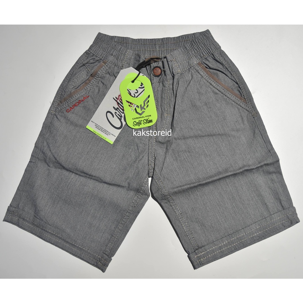 Celana Pendek Anak CARDINAL Abu CAC 06 ORIGINAL & REAL PICTURE