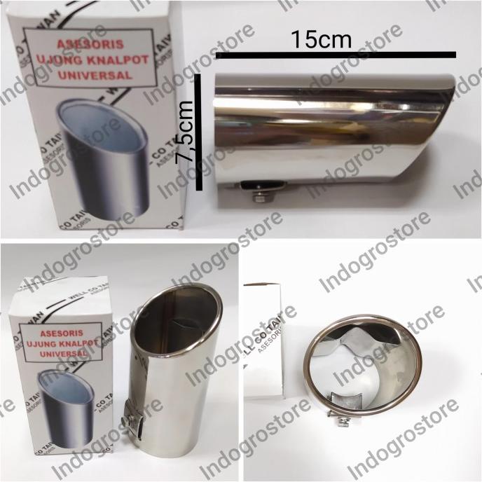 MUFFLER Sambungan Ujung Knalpot Mobil FREED MOBILIO BRV HRV CRV CRZ