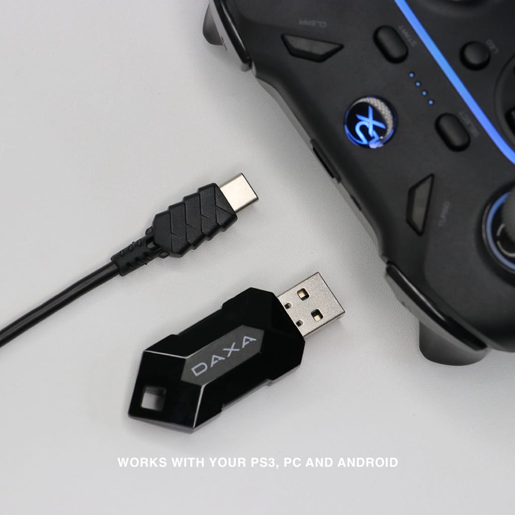 C_   Rexus Gamepad Daxa Asteria AX1 V2 Wireless + Wired