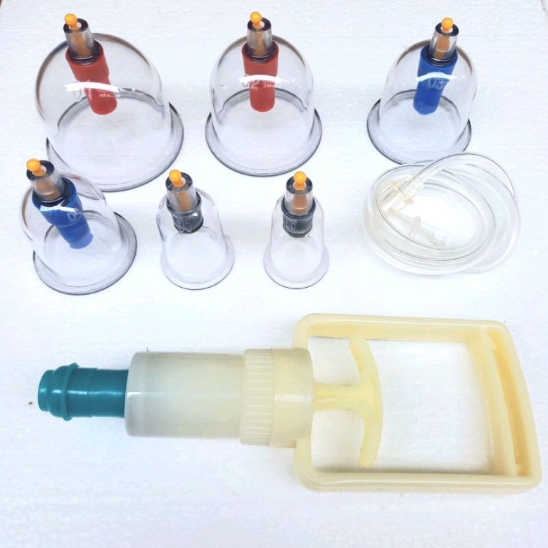 Sella Vacuum Cupping Alat Bekam Isi 6 Kop Angin Alat Bekam Sella