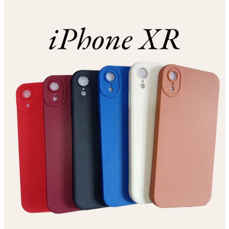 SoftCase Casing iPhone XR Silikon ProCamera Pelindung Belakang HP Camera