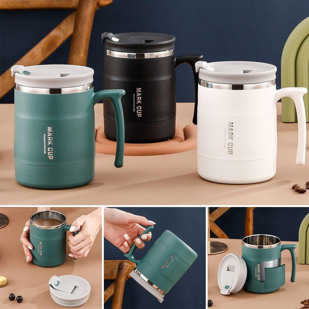 Solighter 400ML Mug Kopi Multi Fungsi Portable Dengan Sendok Travelling Cangkir