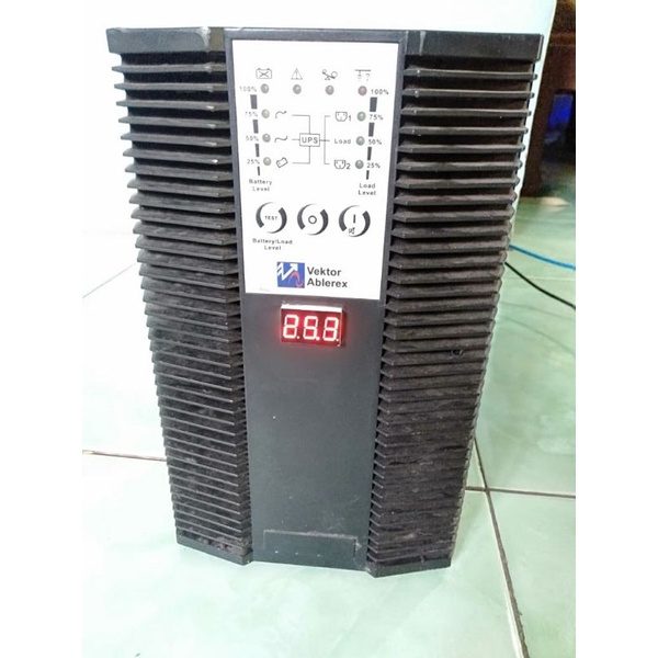 ups modifikasi vector online psw 1kva 900watt  aki 24vdc