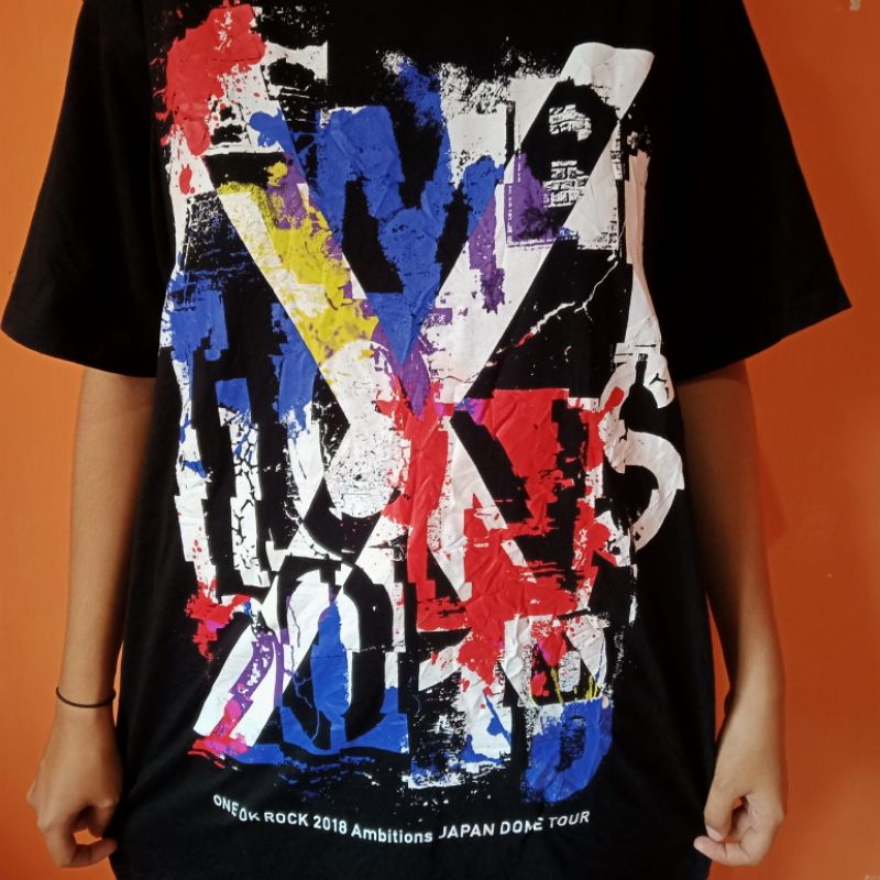 T shirt band second / ONEOKEROCK JAPAN TOUR 2018 / circle.seken_