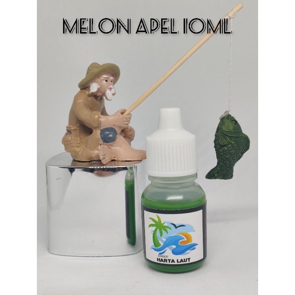 ESSEN MELON APEL 10ml (Harta Laut) ESSEN GACOR / ESEN JITU / ESSEN GALAK / ESSEN JUARA / ESSEN IKAN 