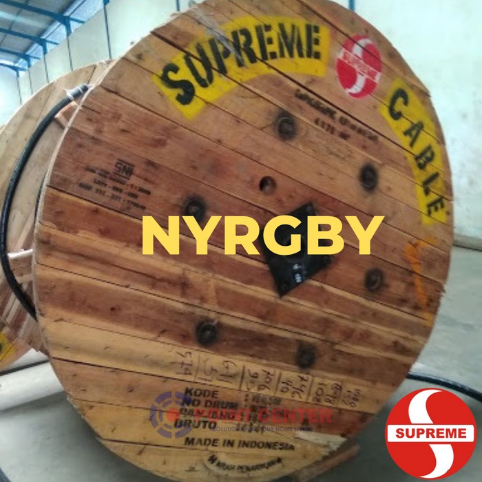 TERBAIK KABEL SUPREME NYRGBY 3 X 4 PER ROLL 100M SERABUT
