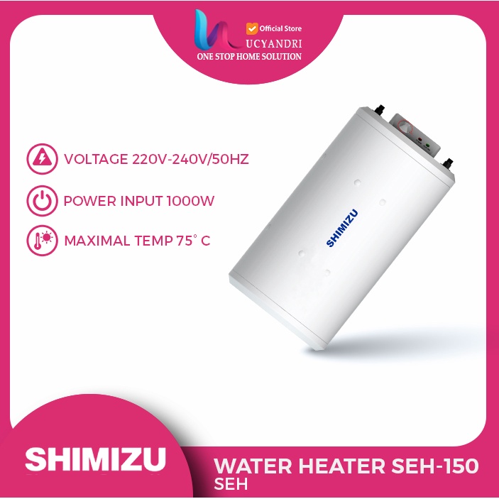 Pemanas Air Water Heater Listrik Shimizu SEH 150 50 Liter PREMIUM
